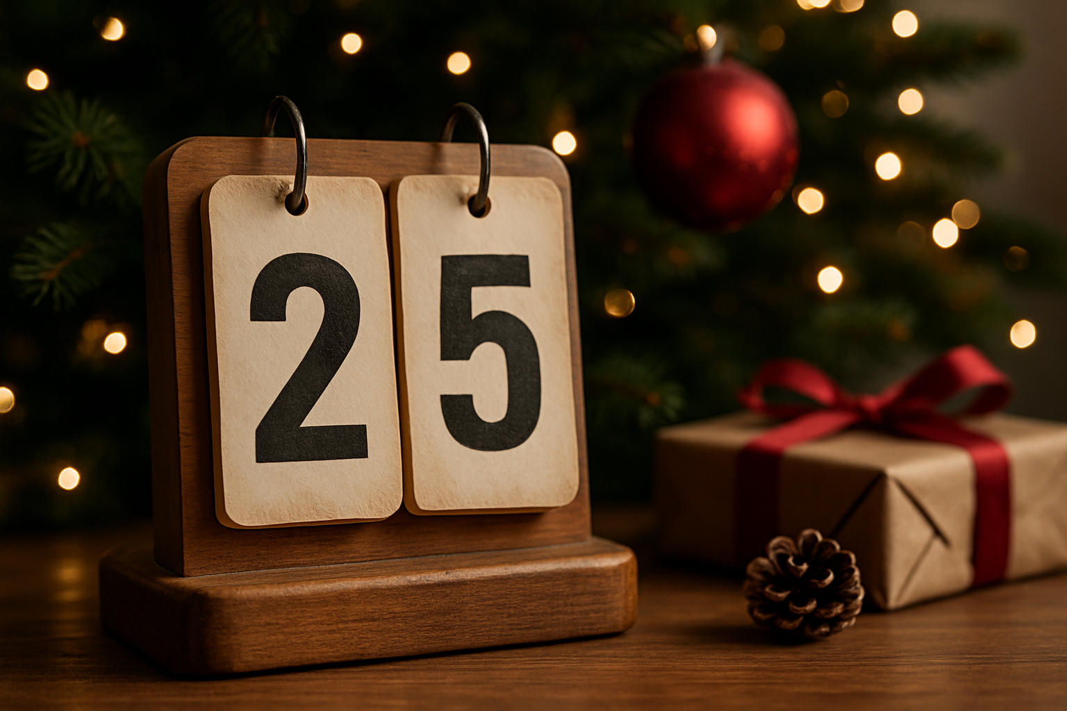 wie viele tage noch bis weihnachten - Illustration